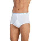 Jockey Mens Underwear classic Full Rise Brief - 3 Pack, White, 44