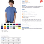Youth Authentic-T T-Shirt - ASH - XS(D0102H7K4FP)