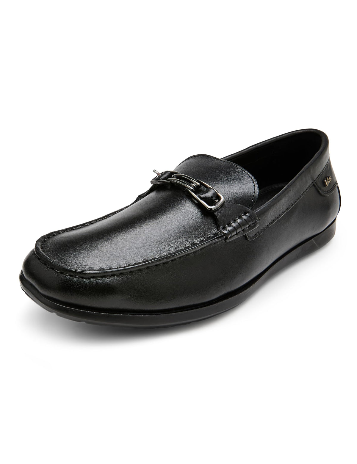 Lee Cooper Mens LC7760E Black Formal Slip On Shoes_43EU 9-43
