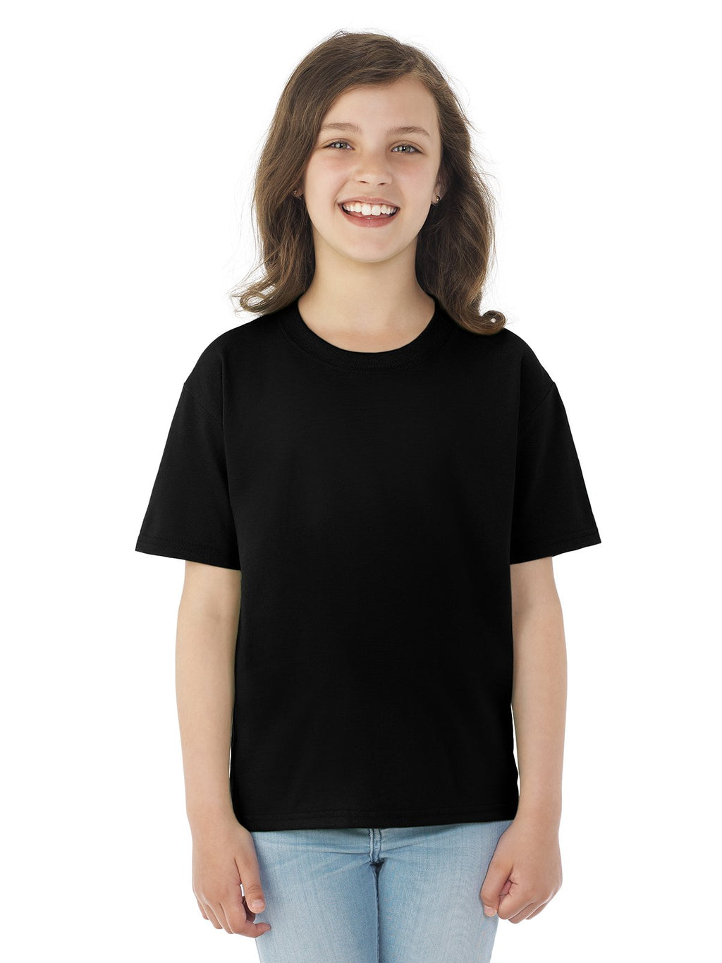 Youth HD cottonT-Shirt - WHITE - XS(D0102H7D4PJ)