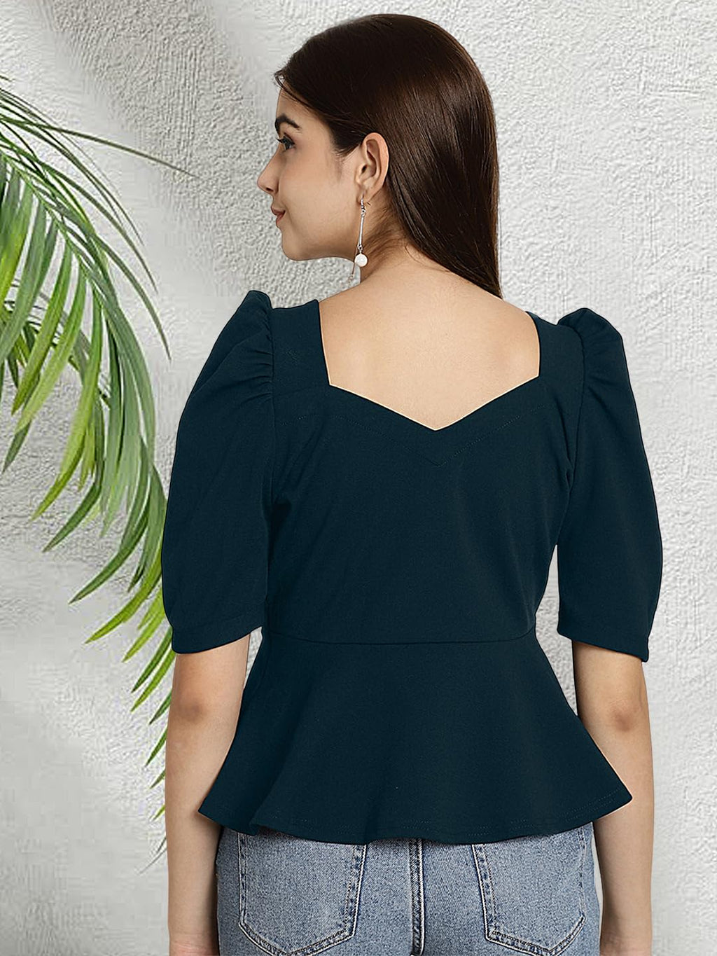 Tee Projekt Solid Stylish Casual Slim Fit Top & Tunic for Women & Girls|| Trendy Western Tops for Women