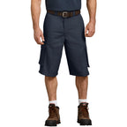 Dickies Men's 13 Inch Loose Fit Twill Cargo Short, Dark Navy, 30