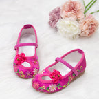 VORLITS Encanto Mirabel Shoes for Girls Halloween Cosplay Costume Dress Up Mary Jane Ballerina Flats Shoes