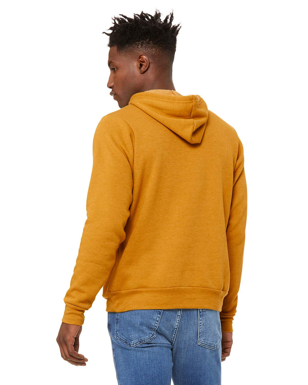 Unisex Sponge Fleece Pullover Hoodie - NAVY - S(D0102H7WI1P)