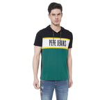 Pepe Jeans MenS Solid Loose Fit T-Shirt (Pm508834_Black L)