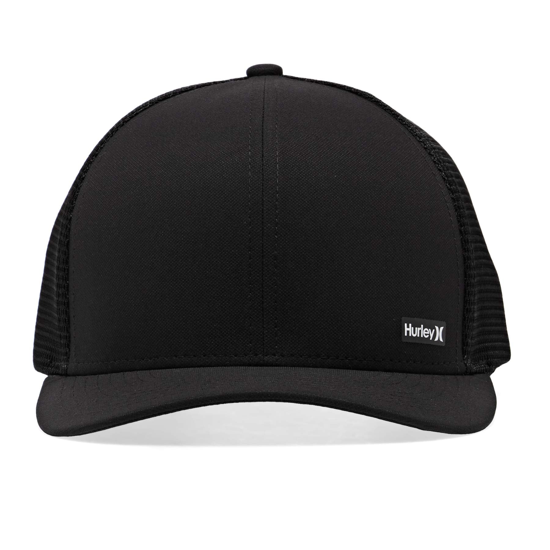 Hurley Men's League Dri-Fit Snapback Baseball Cap, Black, One Size