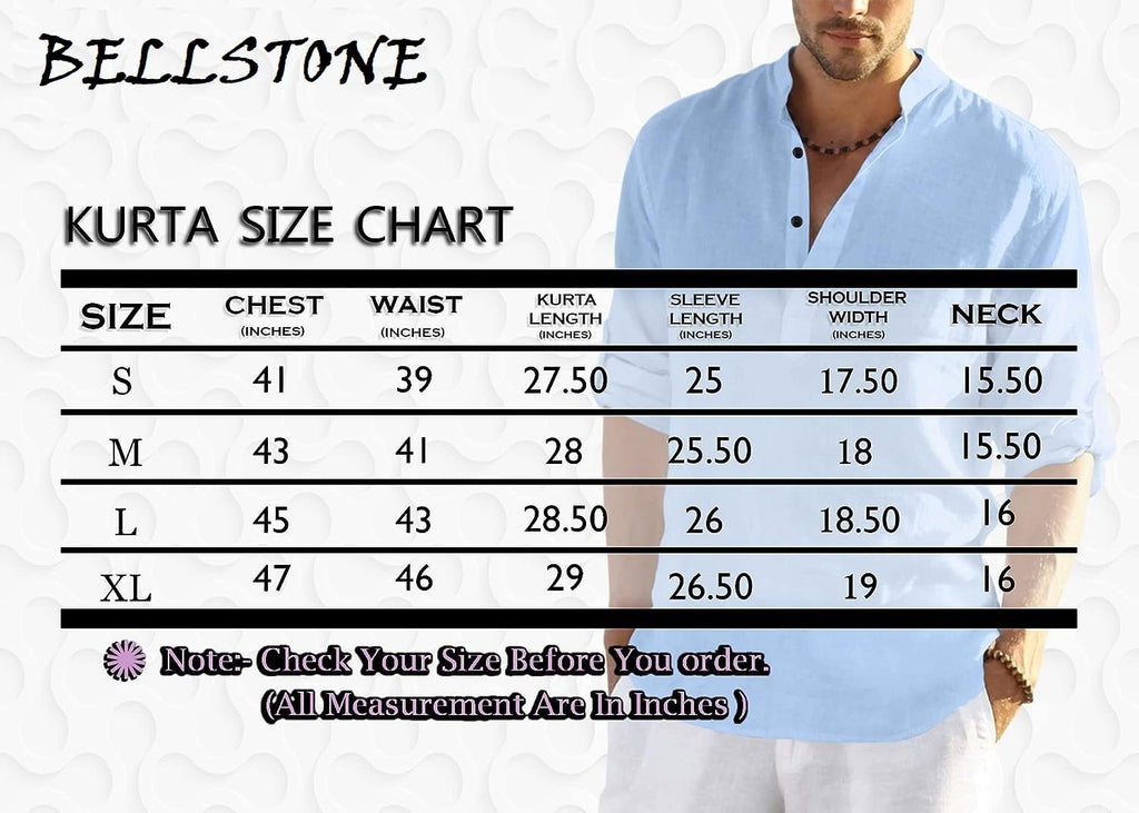 Bellstone MenS Solid Regular Fit Dress Shirt (Kurta800_Triple-P_Purple-L Yellow-Aqua