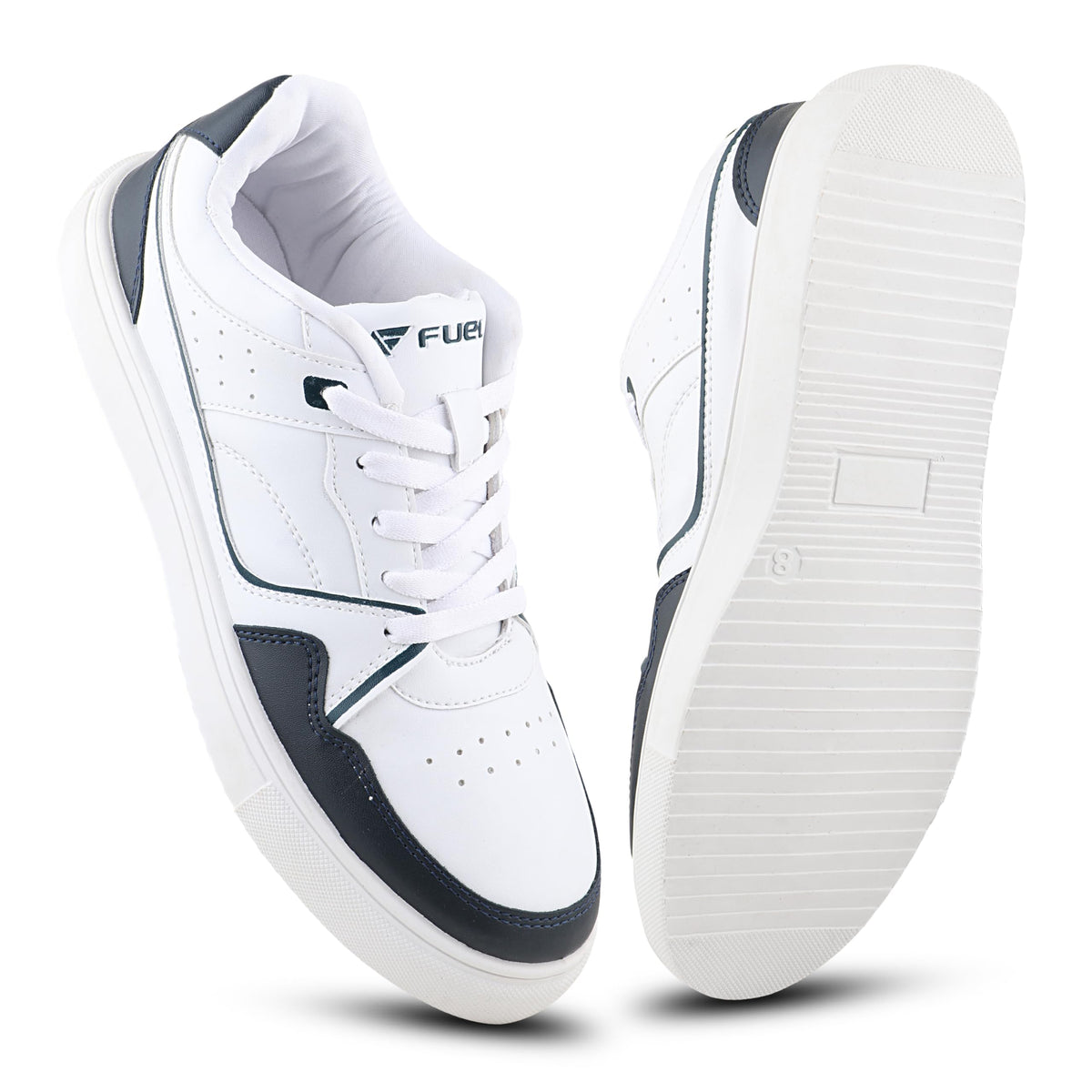 FUEL TED Sports Sneakers for Men, LaceUp with Style & Comfort, Lightweight Anti Skid Shoes for Running, Walking, Gym, Trekking  10