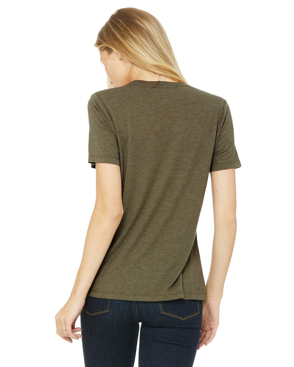 Ladies Relaxed Triblend T-Shirt - cHAR BLK TRIBLND - S(D0102H7WZH2)