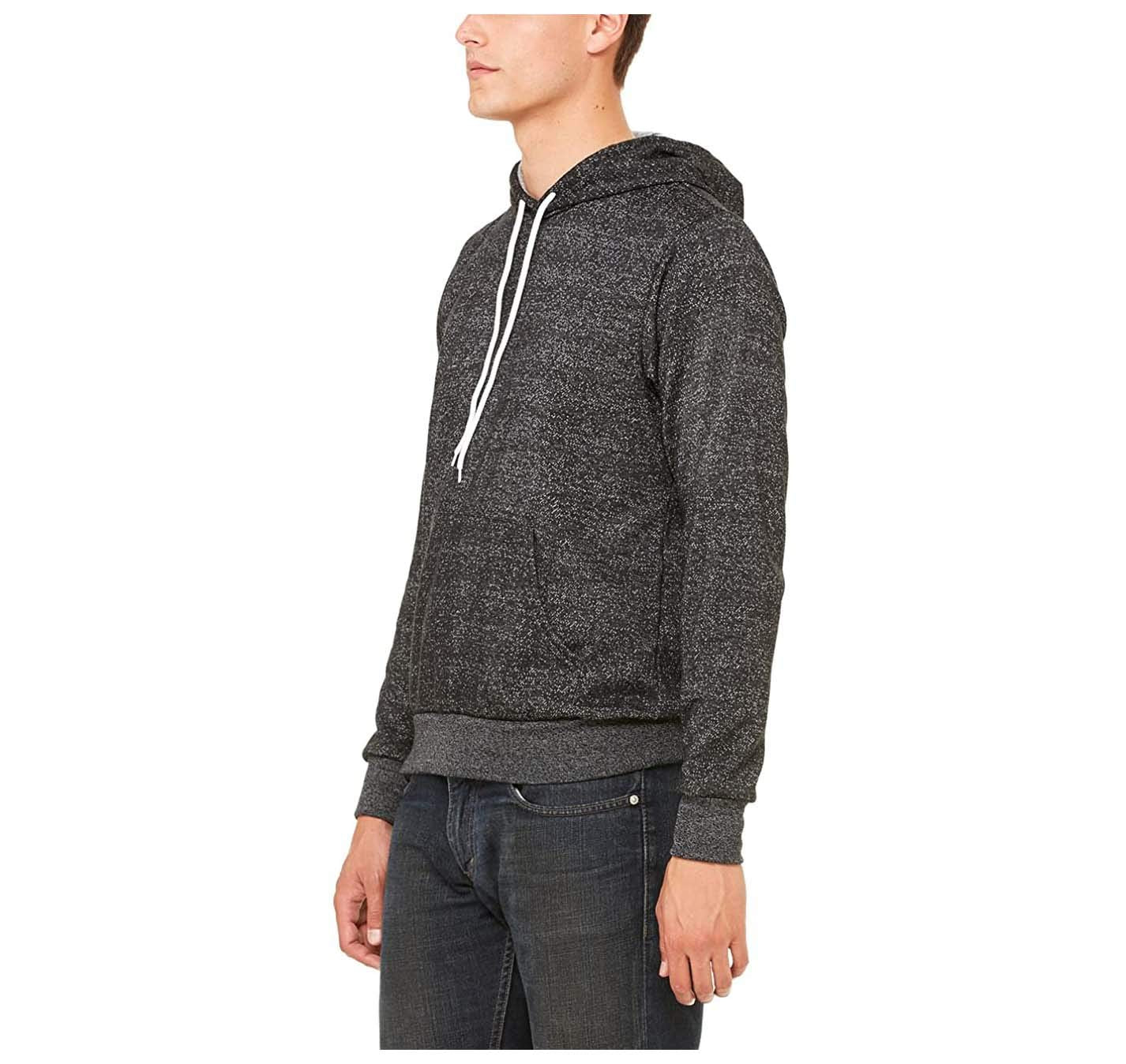 Unisex Sponge Fleece Pullover Hoodie - NAVY - S(D0102H7W2cX)