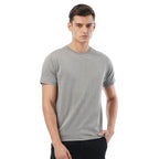 FYLTR Mens Solid Regular Fit T-Shirt (FYLSS23MTS-010_Feelin Grey M)