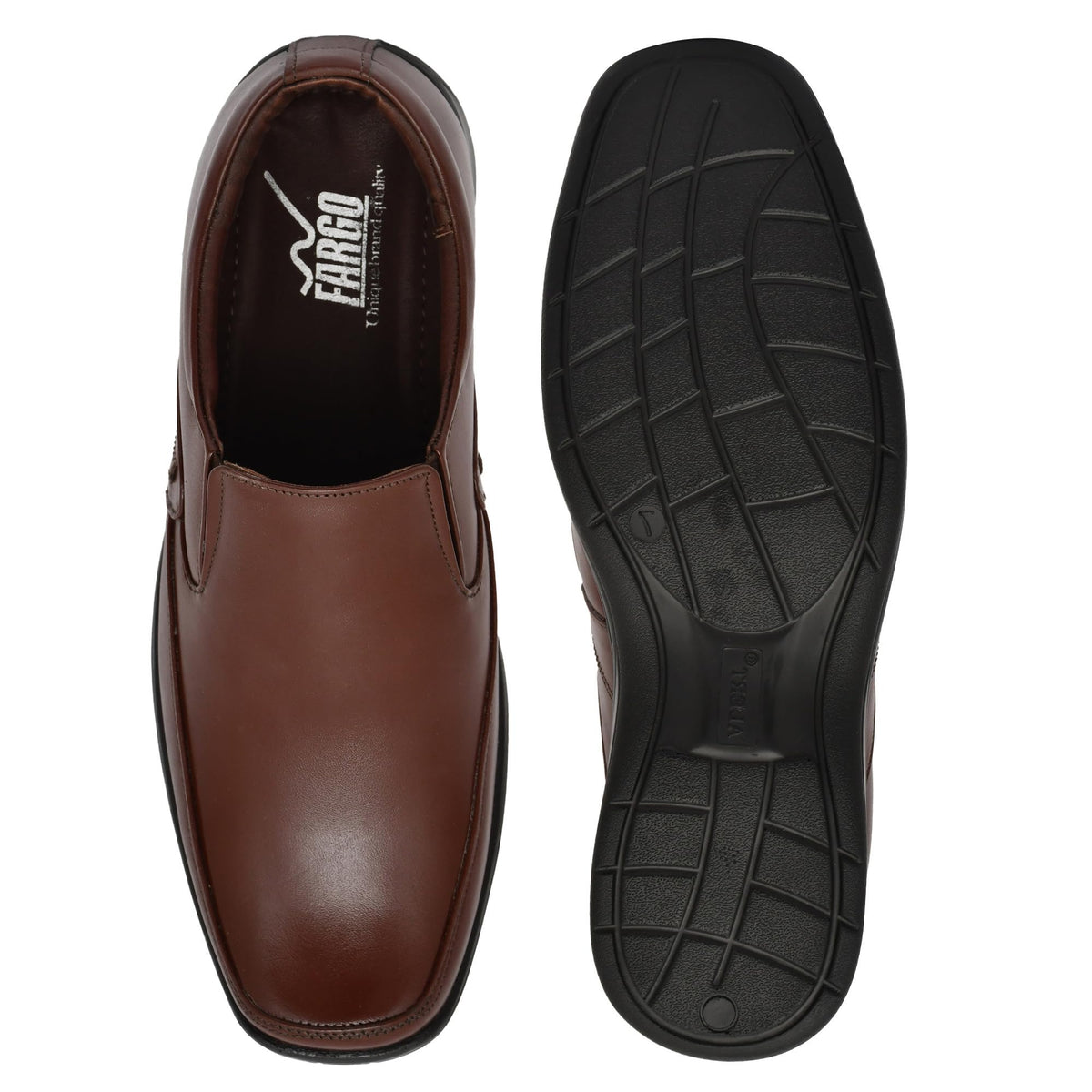 FARGO Boss03 Mens Comfortable Flexible Leather Formal Slip on Loafers | Formal Shoes for Office & Parties | Business Work Dres 7