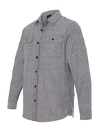 Burnside BU8200 Mens Solid Flannel Shirt