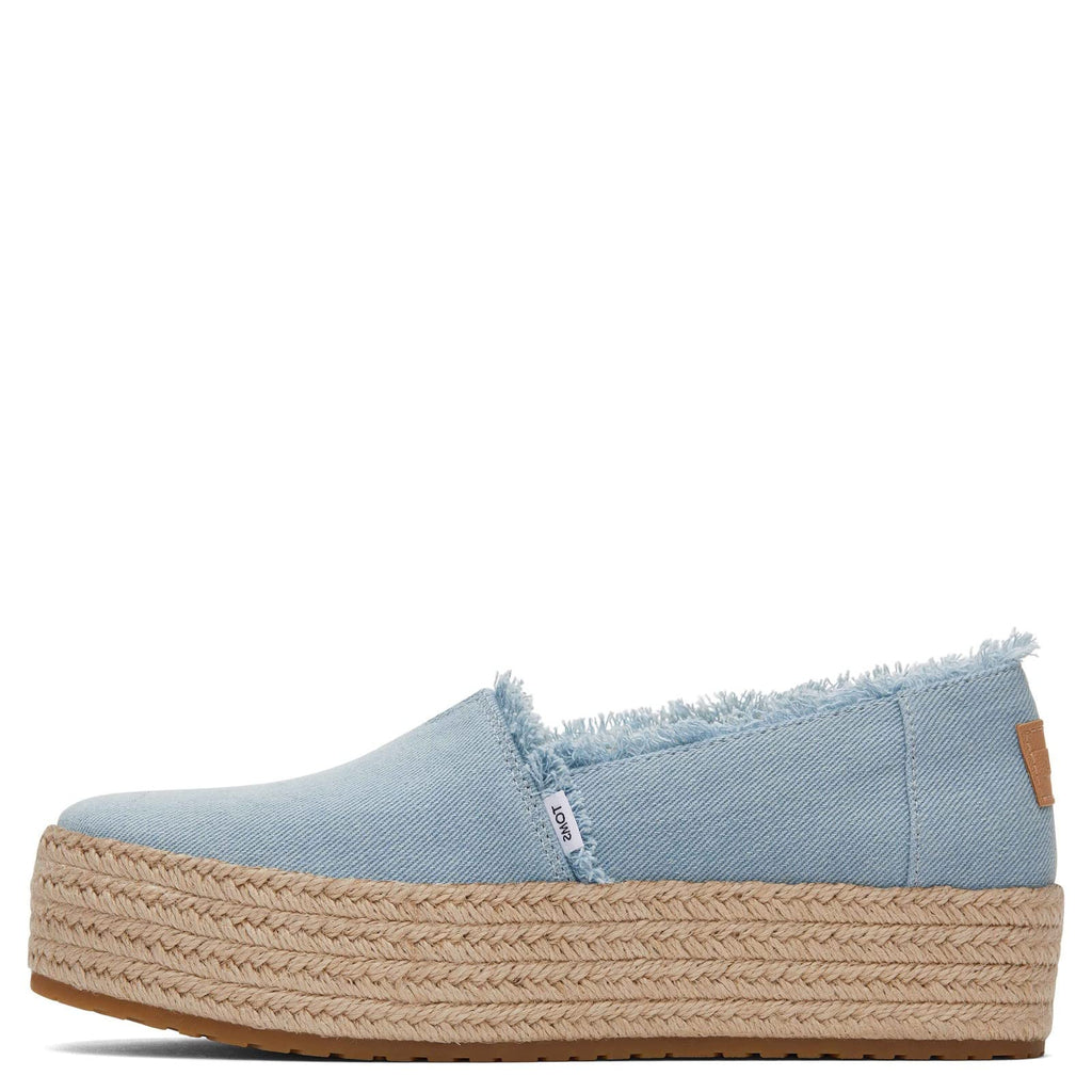 TOMS Women's, Valencia Slip-On Light Blue 8 M
