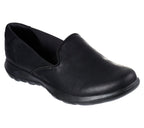 Skechers Women's Go Walk Lite-Queenly Loafer, Black, 10 M US
