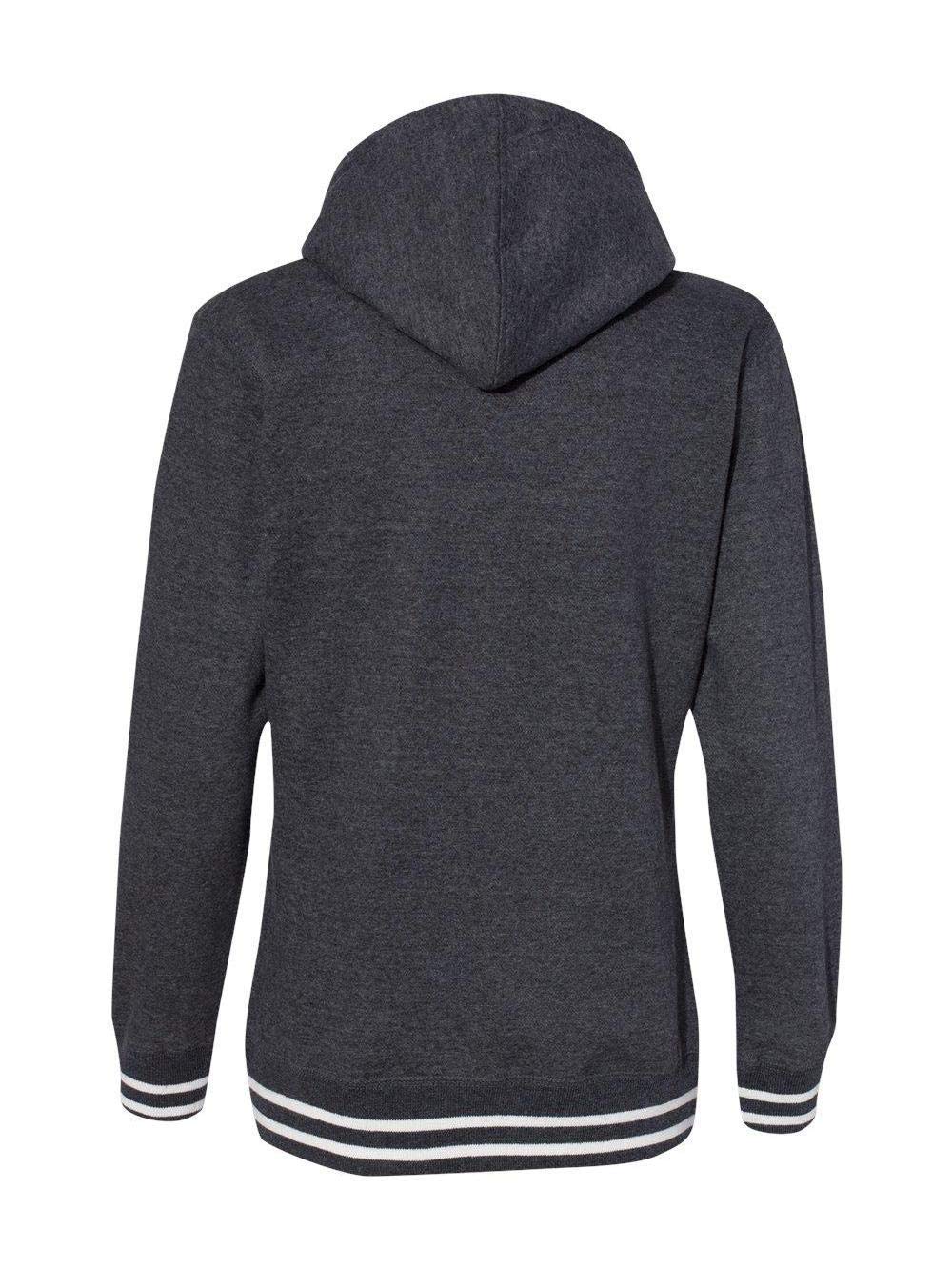 Ladies Relay Hooded Sweatshirt - ASH - S(D0102H76Sg8)