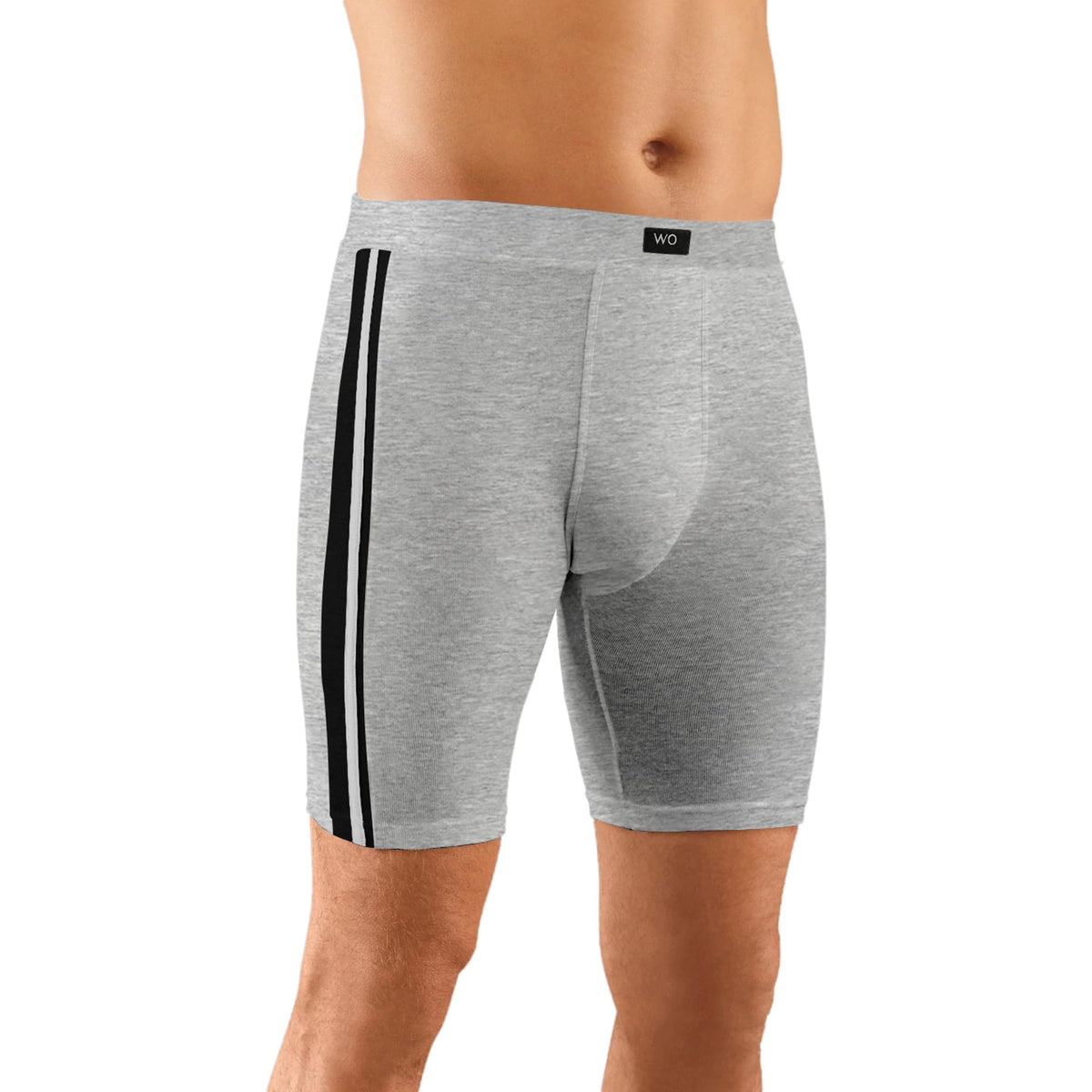 Long Underwear For Men Cotton Long Leg Boxer Briefs For Man Trunks Breathable Innerwear MenS Underwear For Gym Workout Anti Cha
