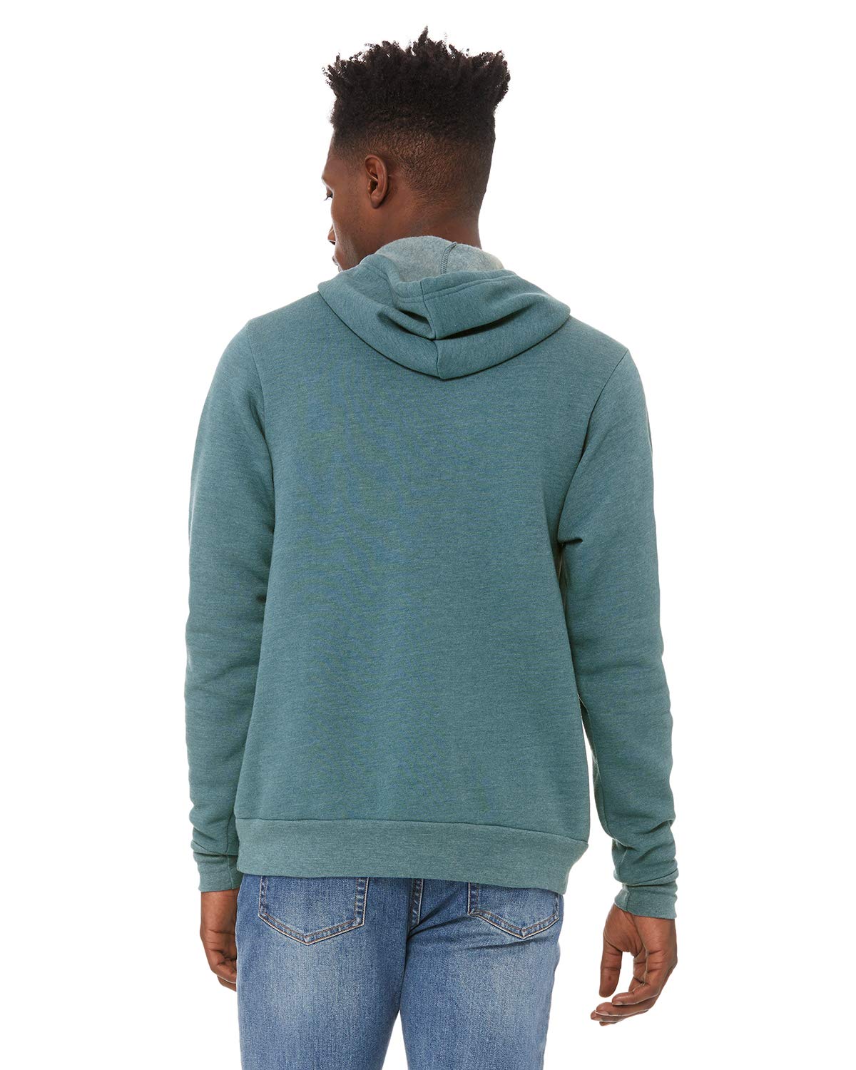 Unisex Sponge Fleece Pullover Hoodie - NAVY - S(D0102H7WIg8)