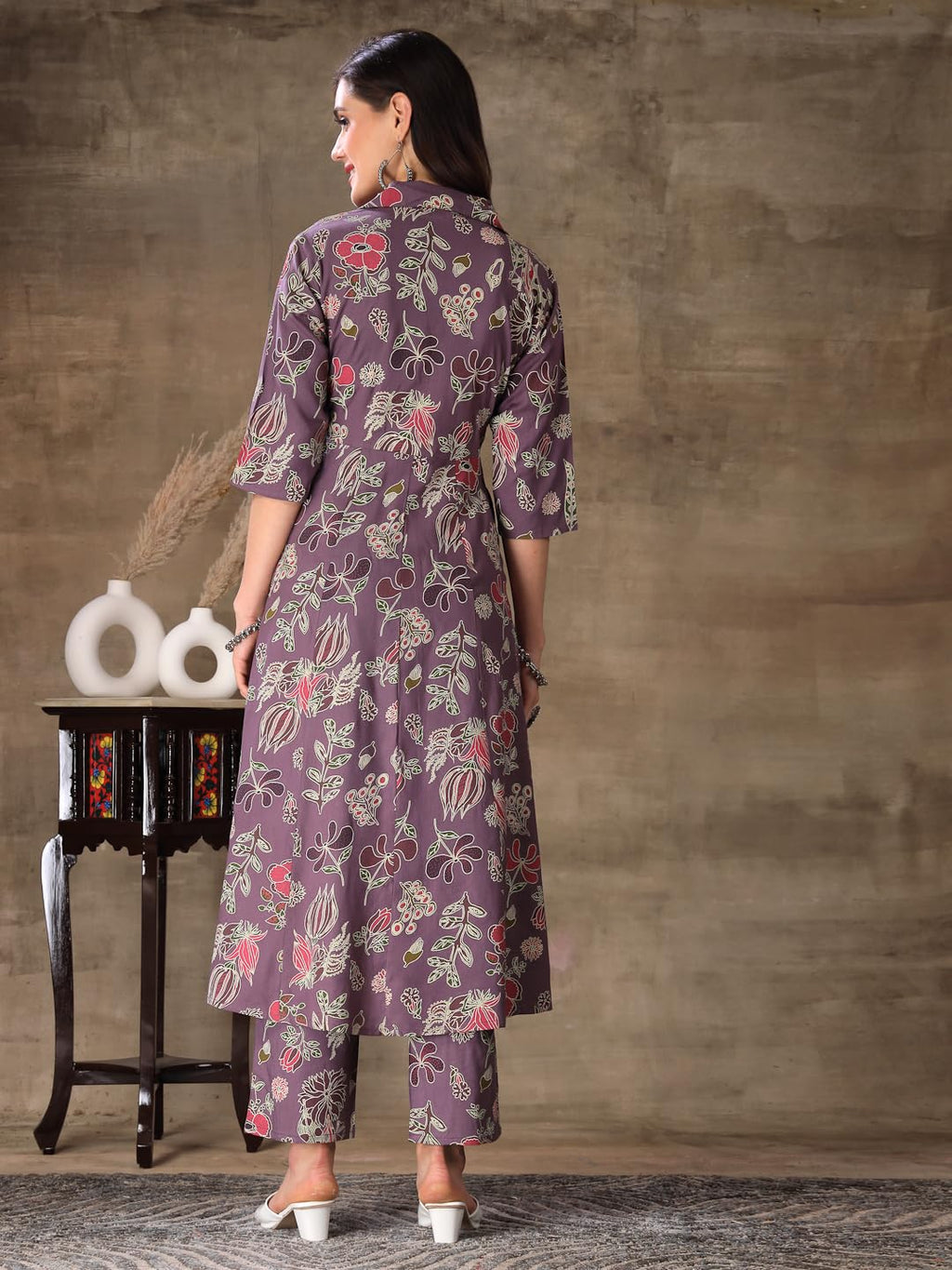 Stylum WomenS Floral Printed Rayon Co-Ord Set