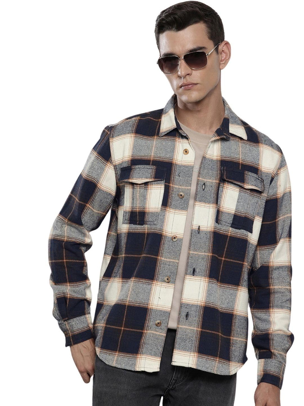 The Indian Garage Co Mens Regular Fit Shirt