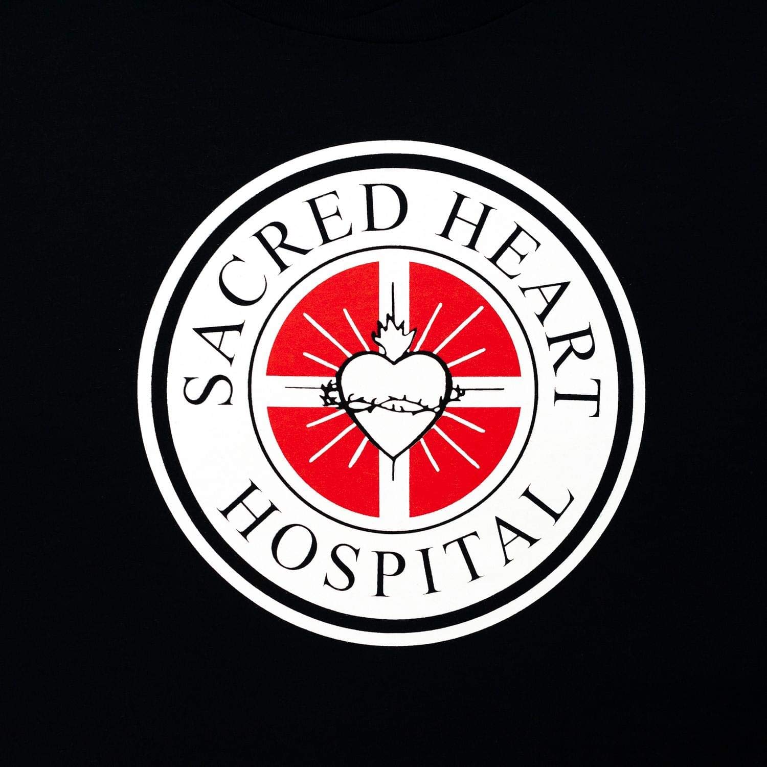 Scrubs Sacred Heart Hospital Men's Black T-Shirt - Large