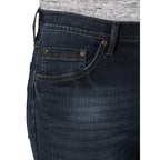 Wrangler Authentics mens Slim Fit Straight Leg Jeans, Raven, 38W x 30L US