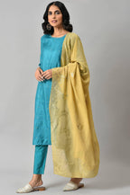 W For Woman Women'S Polyester Solid Slim Kurta