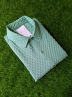 Tee Projekt Casual Shirt for Mens||Casual Comfort Button-Down Shirt for Men  Versatile and Stylish Everyday Wear Mint Green