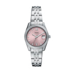 Fossil Women's Scarlette Three-Hand Date Stainless Steel Watch