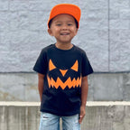 LIOMENGZI Infant Baby Boy Halloween Pants Outfits Long Sleeve Shirts Pumpkin Sweatshirt Pants Infant Fall Winter Clothes Set (Pu