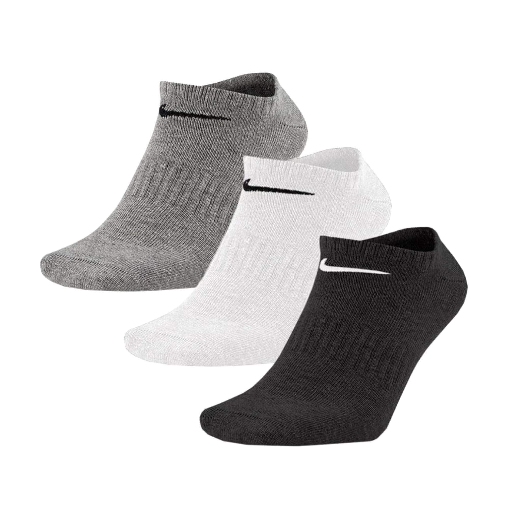 Nike Everyday Lightweight Training No Show Socks 3 Pairs Men Athletic Socks