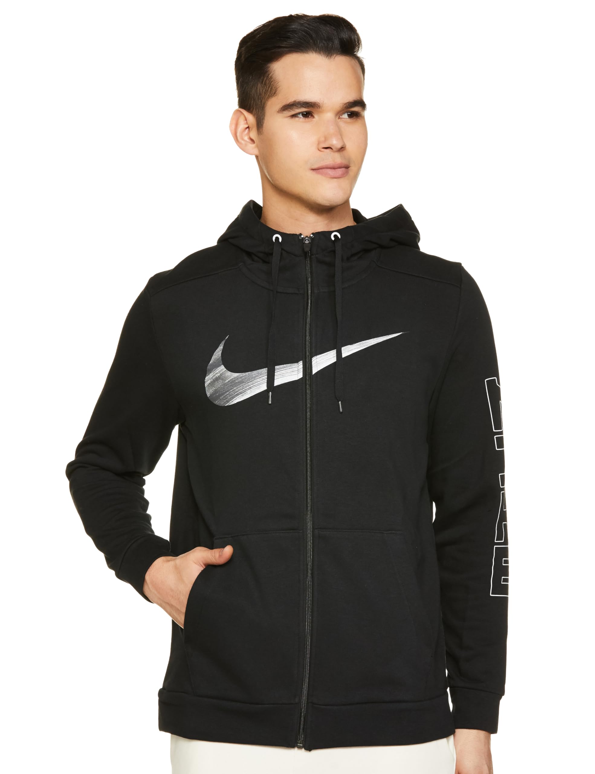 Nike Cotton Dri-FIT Sc Hd Fz Energy Regular Hoodie Neck Nfs Men Fashion Hoodies