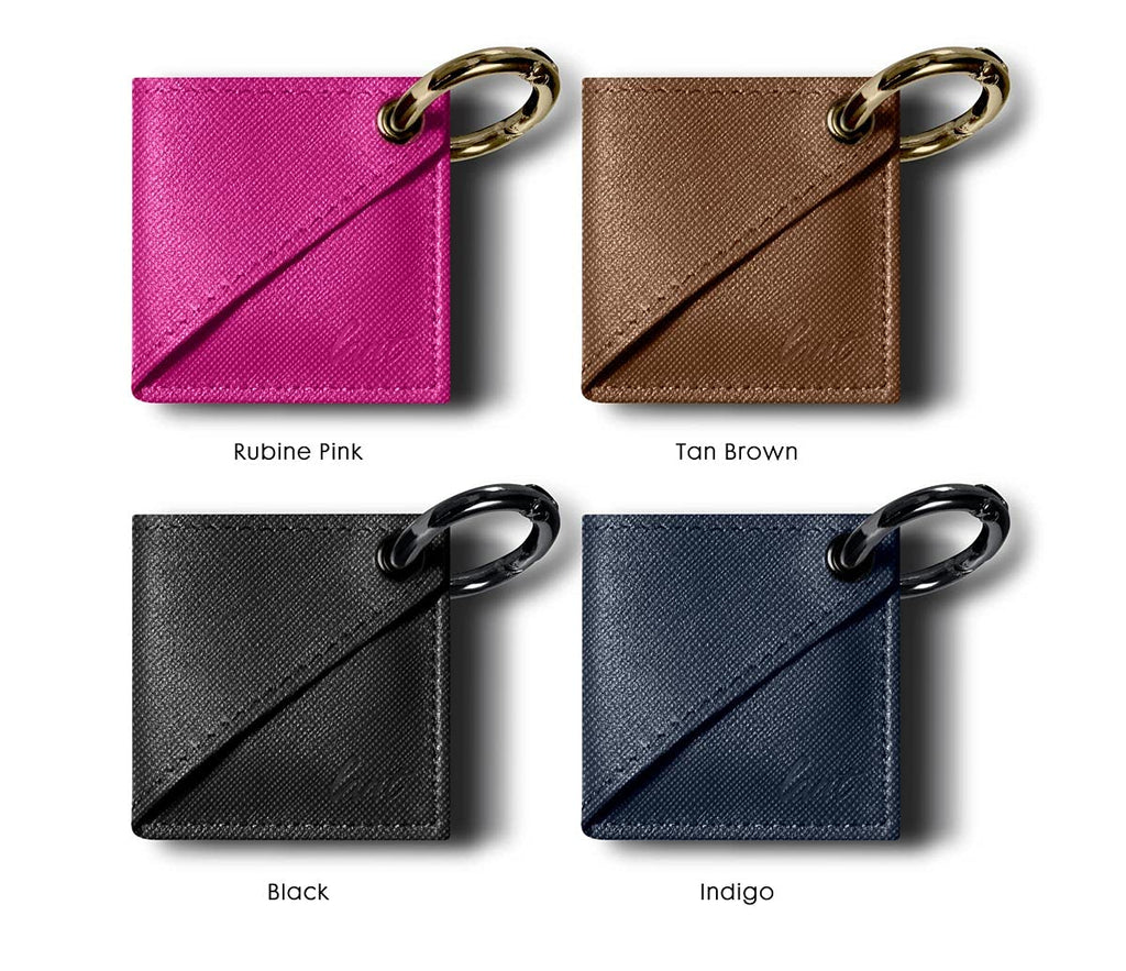 Prestige Air Tag Case Tan brown