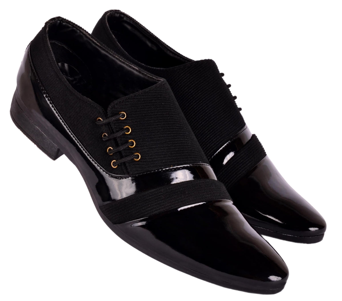 AADI Mens Black Synthetic Leather Derby Formal Shoes MRJ1290_06 6