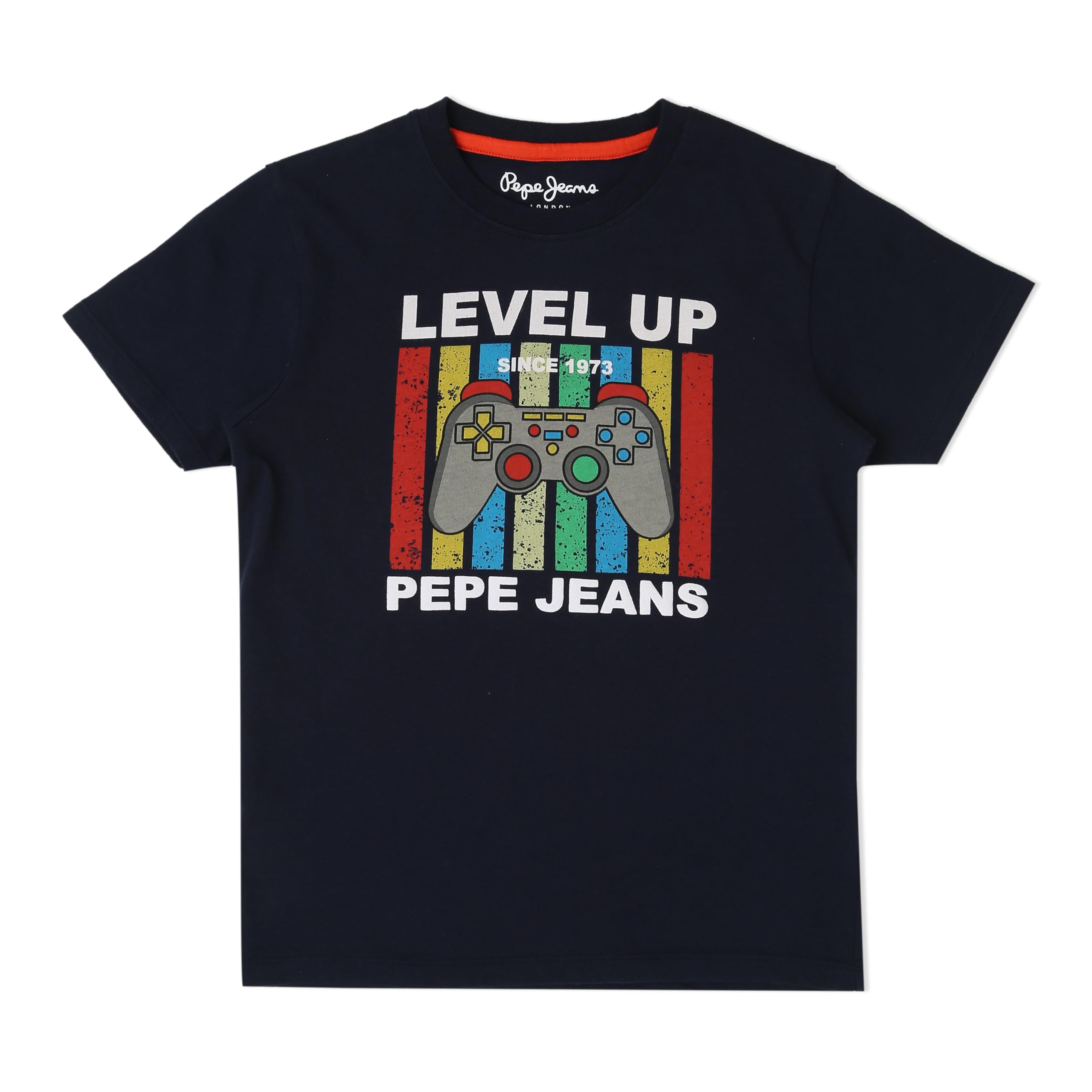 Pepe Jeans BoyS Regular Fit T-Shirt (Pb50363459516_Navy