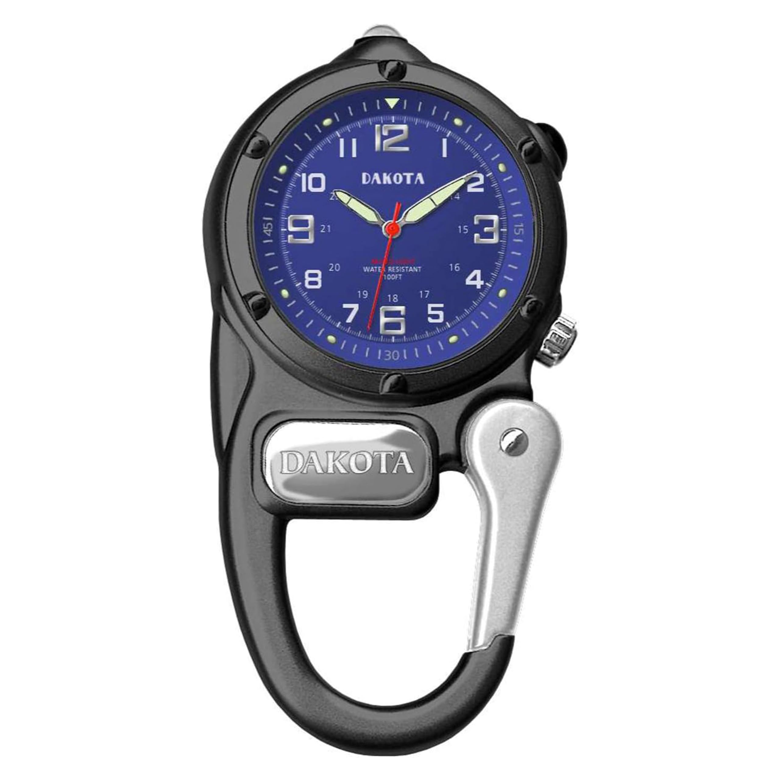 Dakota Mini Clip Microlight, Quality Pocket and Fob Watch, Premium Durability Outdoor Gifts for Men and Women, Use for Fishing H