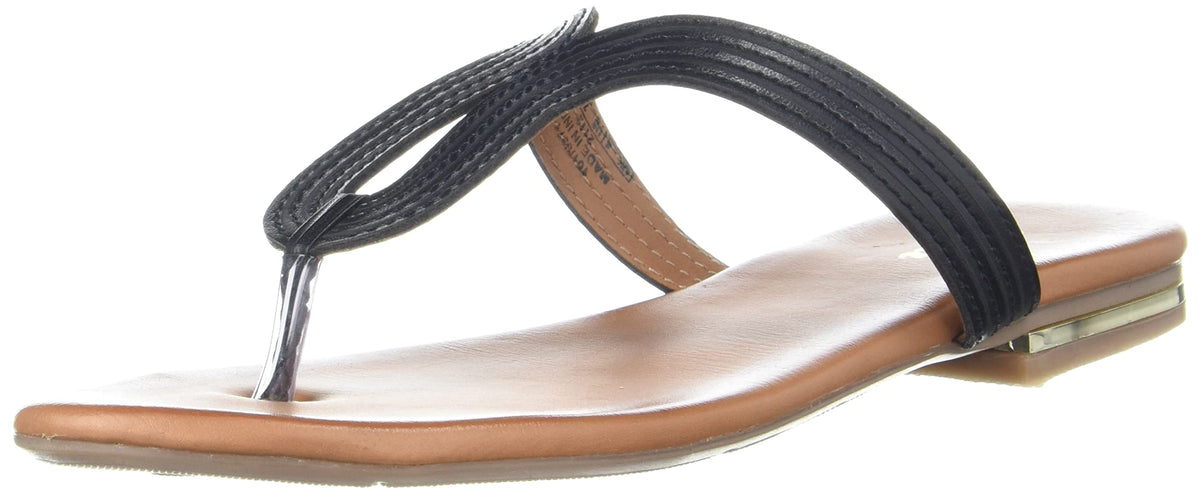 Bata womens Ankh Thong E Black Slipper  4 UK (5716192) 4