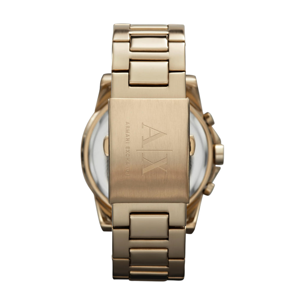 A|X ARMANI EXCHANGE Men's Chronograph Gold-Tone Stainless Steel Watch (Model: AX2095)