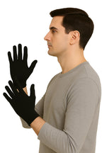 Weavers Villa Cotton Summer Glove for Men & Women | Anti-Slip UV Protection Hand Gloves | Outdoor Sun, Dust, Pollution Shield |