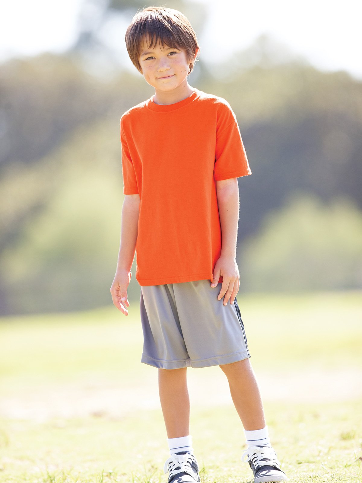 Youth DRI-POWER AcTIVE T-Shirt - IRISH gREEN HTHR - M(D0102H7MgDJ)