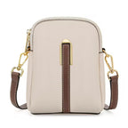ADISA Womens Girls Grains Cross Body Sling Bag (SL5133-BEI)