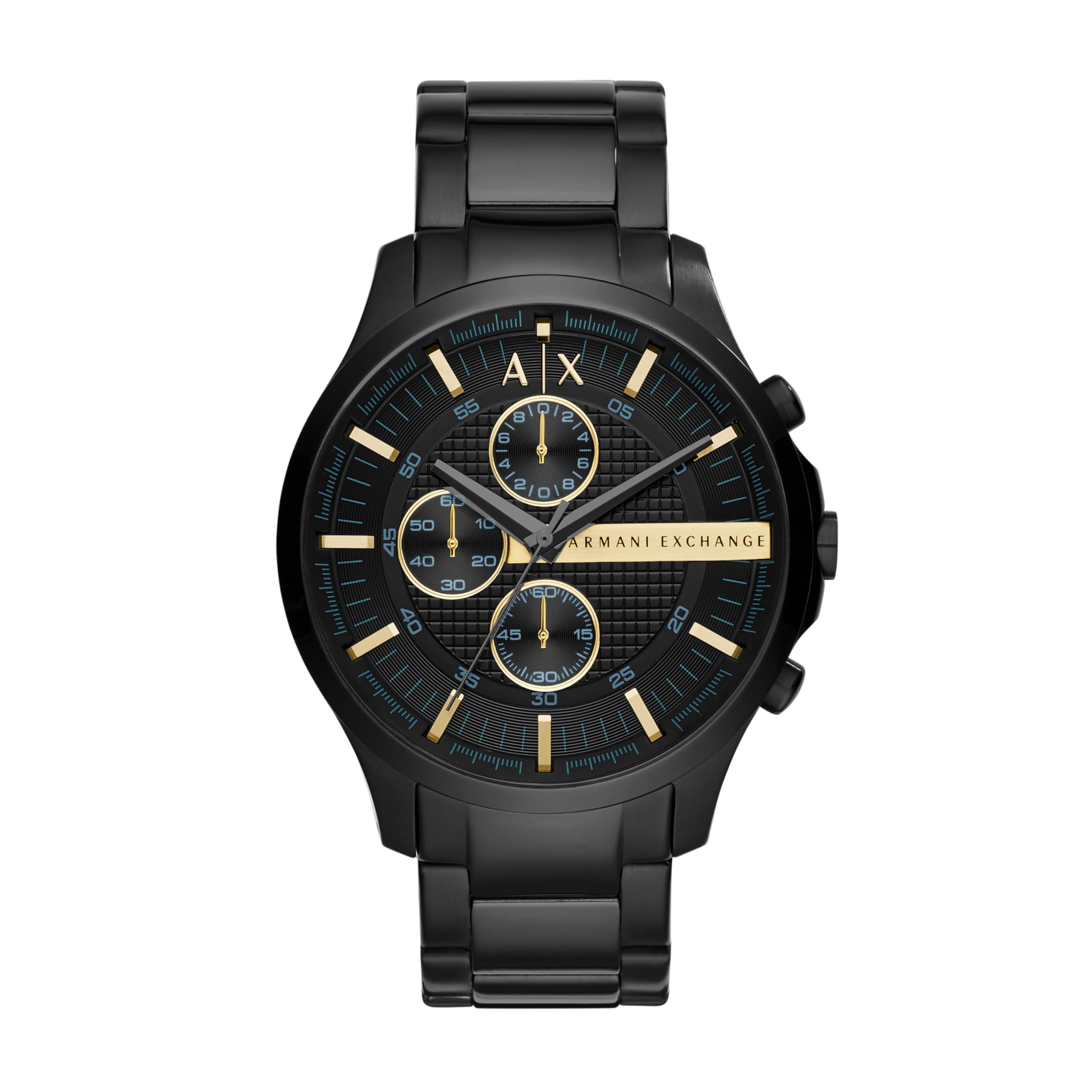 A|X ARMANI EXCHANGE Men's Chronograph Black Stainless Steel Watch (Model: AX2164)