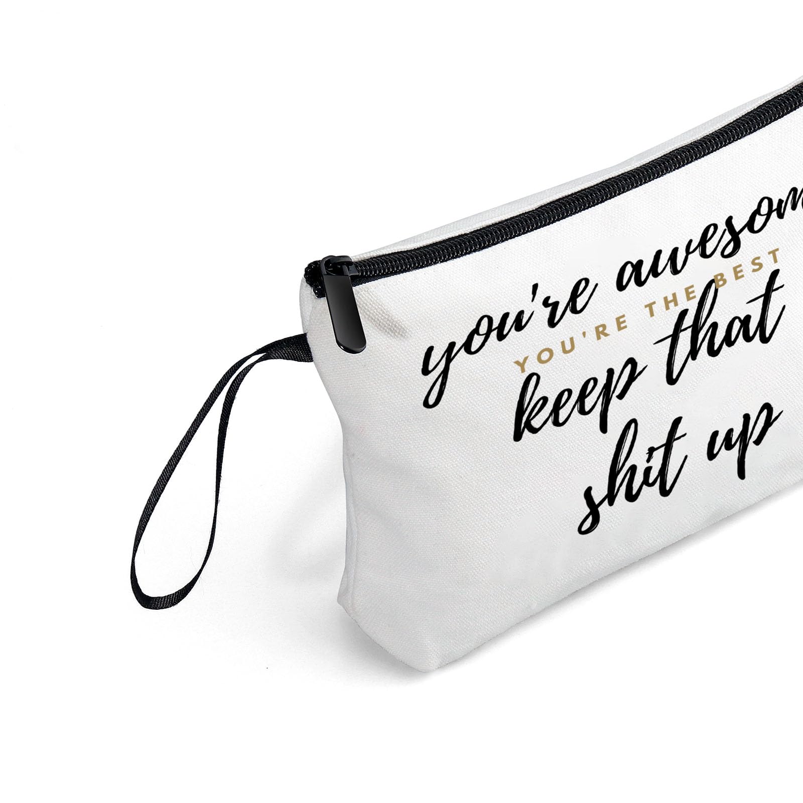 SEAMOON Special Gifts For Women,Canvas Zipper Pouch,Inspirational Gifts For Women Friends,Best Friends Birthday Gifts,Sister Bir