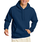 Unisex Ecosmart 5050 Pullover Hooded Sweatshirt - WHITE - S(D0102H7MEZX)