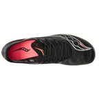 Saucony Men's Terminal VT Distance, Mid Distance Track Spike , Black/Vizi, 8.5