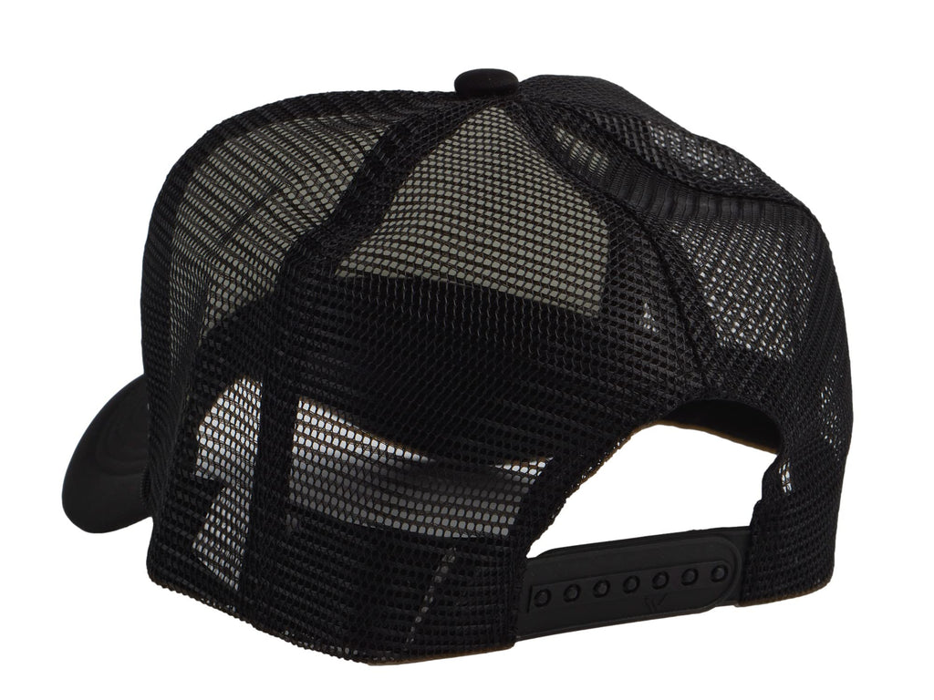 TOP HEADWEAR Men's Animal Trucker Hat - Snapback Farm Cap, Horse White/Black