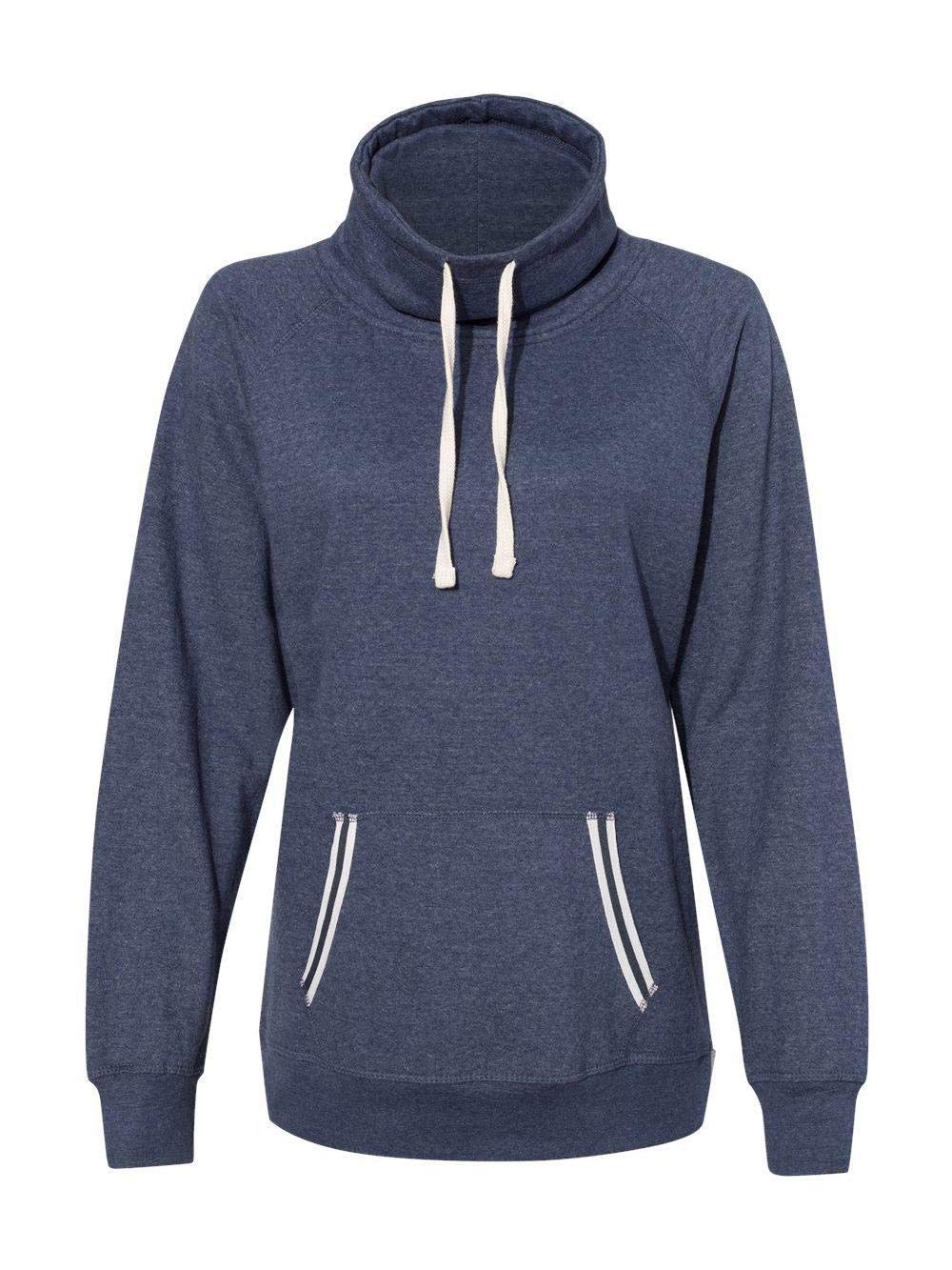 Ladies Relay cowl Neck - ASH - S(D0102H76IX2)