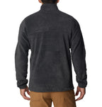 Columbia Men's Steens Mountain Half Zip Fleece, Charcoal Heather, XX-Large