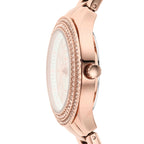 Fossil Women's Stella Mini Quartz Stainless Steel Three-Hand Watch, Color: Rose Gold (Model: ES5136)