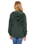 Youth Sponge Fleece Full-Zip Hooded Sweatshirt - HTHR TRUE ROYAL - S(D0102H7KE88)